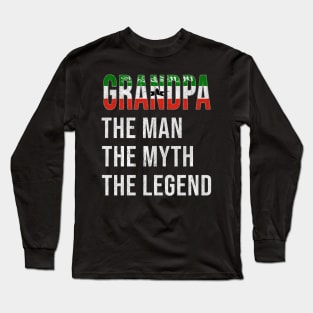 Grand Father Somali Somalilander Grandpa The Man The Myth The Legend - Gift for Somali Somalilander Dad With Roots From  Somaliland Long Sleeve T-Shirt